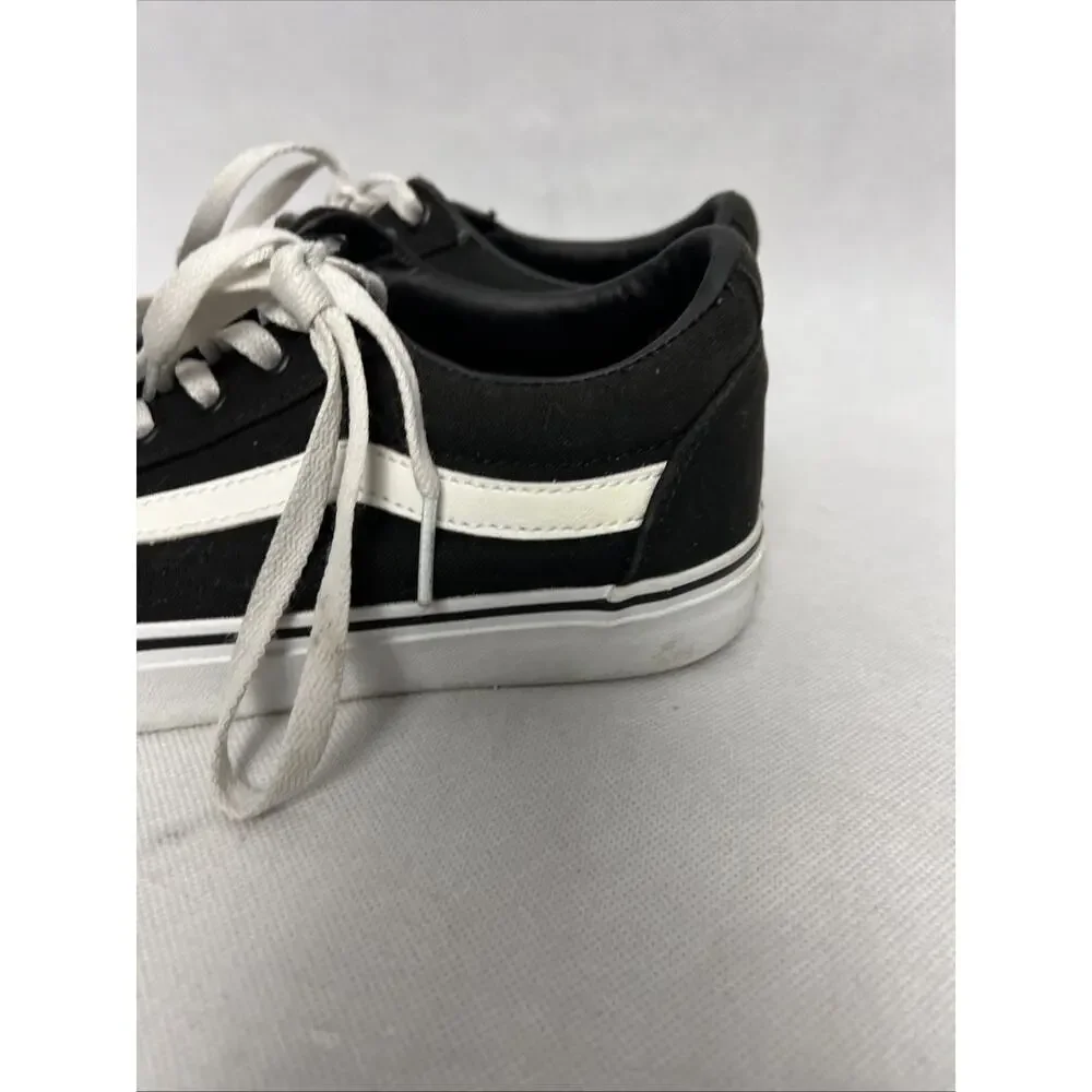 Vans Old Skool Canvas Black White Classic Women’s Casual Lifestyle Shoes Size 8